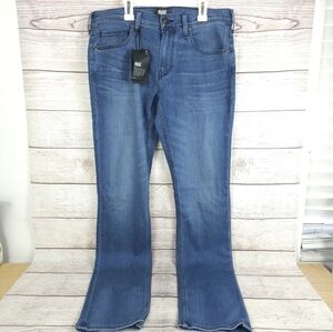 Paige Federal Men's Blue Slim Straight Jeans Dark Wash Denim Modern Fit Size 30